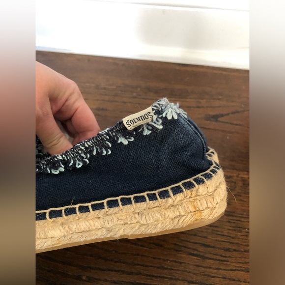 Soludos x Anthropologie Panarea Pom Espadrilles Women’s 10 - VGUC!! - Picture 8 of 12